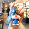 Anime Character Keychains - Bugs Bunny, Daffy Duck, Cat Designs