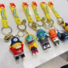 Kawaii Anime Keychains - Pikachu, Snorlax, Trendy Pendants