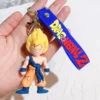 Dragon Ball Keychains - Z Super Saiyan Series, High-Quality PVC