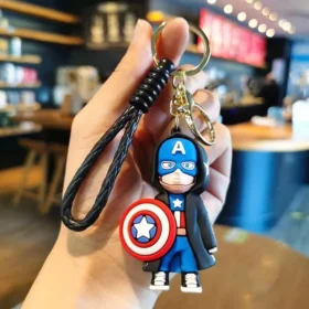 Marvel Spider Man Keychains - Cute Doll Pendant, Avengers Style