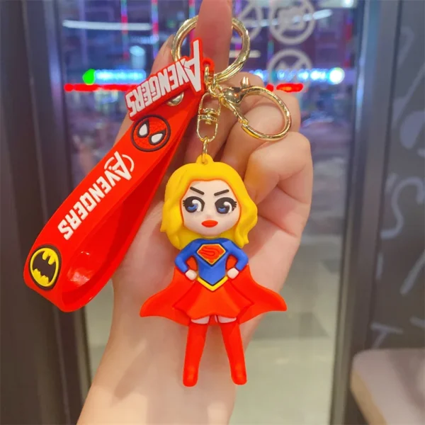 DC Comics Keychains - Batman Wonder Woman Suicide Squad Anime