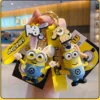 Anime Minions Keychain Cute Cartoon Design Perfect for Keys Bags