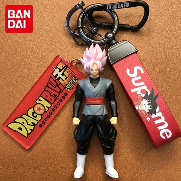 Dragon Ball Z Keychains - Super Saiyan Figures, Car & Bag Charms