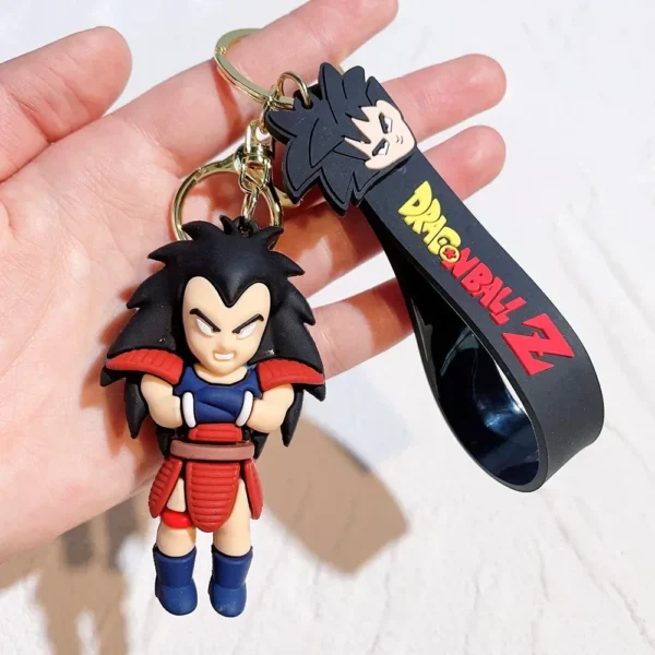 Dragon Ball Keychains - Z Super Saiyan Series, High-Quality PVC