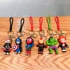 Marvel Spider-Man Keychains: Superhero Charm, Schoolbag Decoration