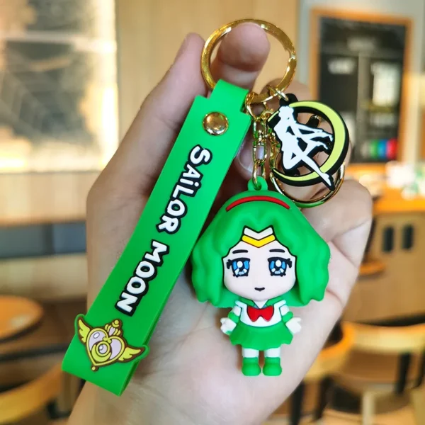 Sailor Moon Figure Keychains, Creative Gifts, 6 Color Options