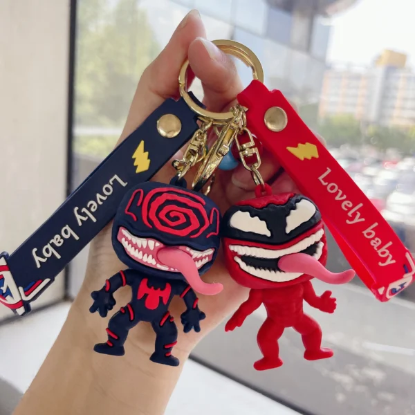 Marvel Avengers Keychains - Venom Design, Perfect Gifts