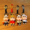 Crayon Shin-chan Keychains Anime Doll Pendant Car Key Ring