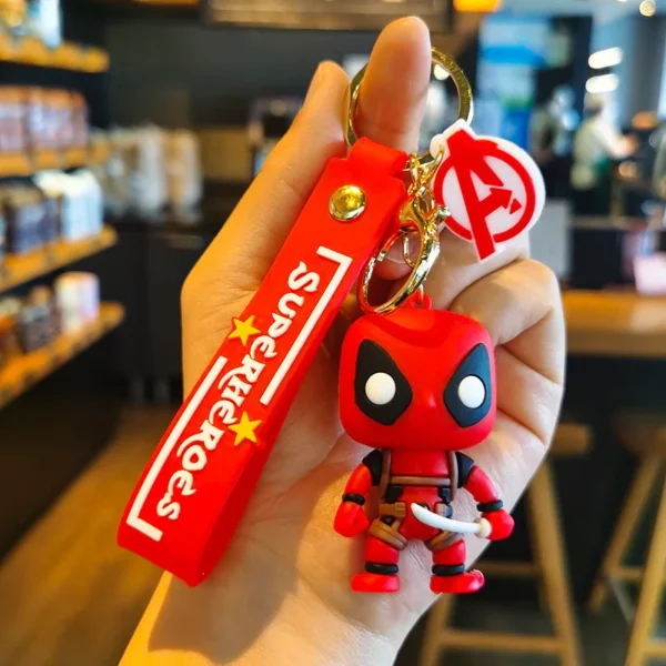 DC Marvel Keychains - Spiderman, Avengers, Iron Man