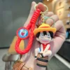 One Piece Keychains - Anime Figures Luffy Zoro - Backpack Pendant Car Keyring