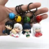 Anime Inuyasha Kawaii Keychains, Sesshoumaru & Kagome Acrylic Jewelry