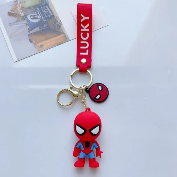 Marvel 3D Spider-man Keychains - Lovely Design for Fans