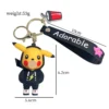 Kawaii Pokemon Pikachu Keychains - Fashion Doll Pendant for Bags & Cars