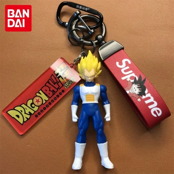 Dragon Ball Z Keychains - Super Saiyan Figures, Car & Bag Charms