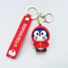 Doraemon Keychains Cute Silicone Pendant Anime Style Gifts