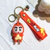 Bandai Anime Crayon Shin-chan Keychains Pikachu Funny Cosplay