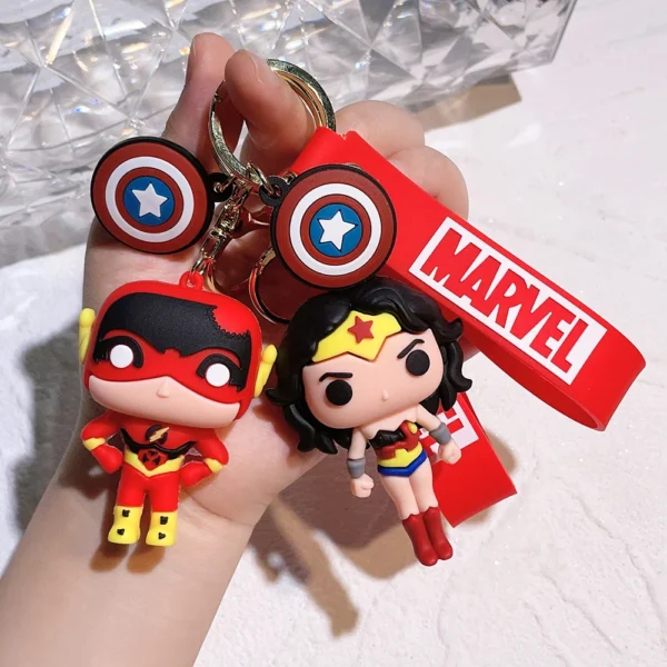 DC Universe Keychains - Batman, Superman, Wonder Woman Models