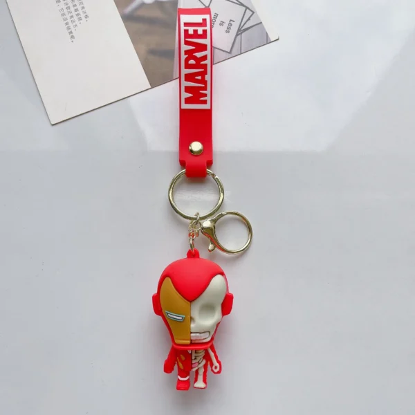 Marvel Avengers Keychains: Spiderman, Iron Man & More