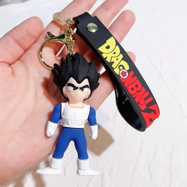 Dragon Ball Keychains - Z Super Saiyan Series, High-Quality PVC