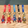 Marvel Avengers Spiderman Keychains - Cartoon Design, Perfect Gifts for Boys, Car & Bike Keys