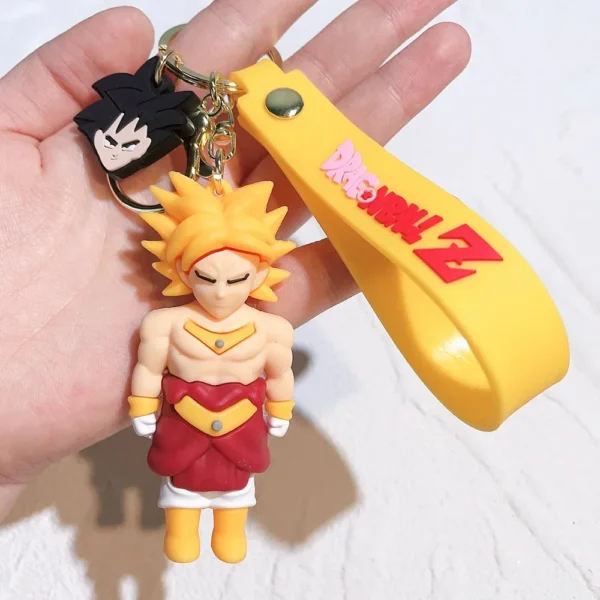 Dragon Ball Keychains - Z Super Saiyan Series, High-Quality PVC