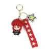 Anime Saint Seiya Keychains - Zodiac Knights Design, PVC, 4Cm