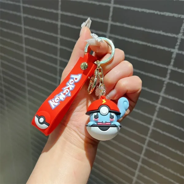 Cute Pikachu Keychains - Pocket Monster Doll, Car Pendant Keyrings