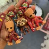 Marvel Guardians Keychains - Groot, Rocket, Raccoon for Fans