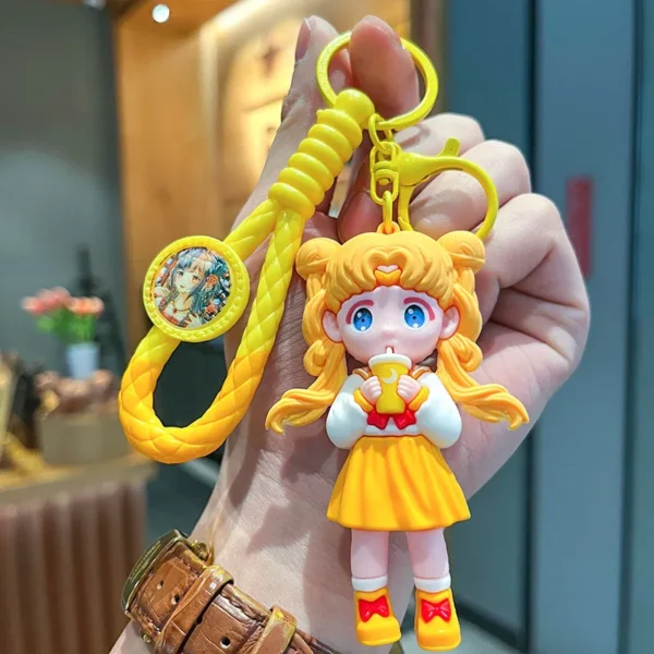 Sailor Moon Keychains - Cute Design, Perfect Gift for Women & Girls