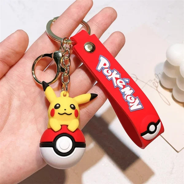 2024 Pikachu Keychains - Pokemon Inspired, Unisex Doll Key Pendants