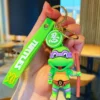 Anime Ninja Turtle Keychain Raphael Donatello Car Bag Accessory