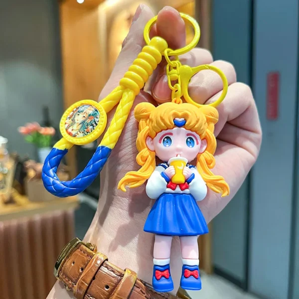 Sailor Moon Keychains - Cute Design, Perfect Gift for Women & Girls