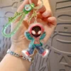 Spider-Man Keychains - Cute Cartoon, Trendy Car Accessory