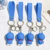 MINISO Doraemon Keychains Silicone Doll Unique Couple Style