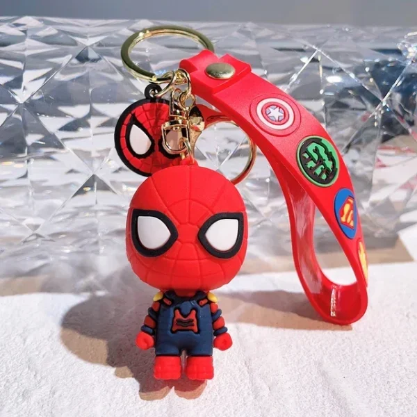 Spider-Man Across the Spider-Verse Keychains Action Figures