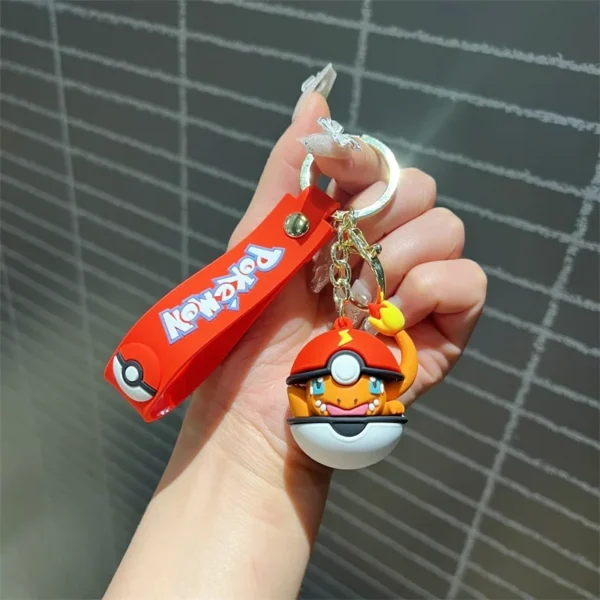 Cute Pikachu Keychains - Pocket Monster Doll, Car Pendant Keyrings