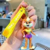 Disney Bugs Bunny Keychains - Cute Animal Humanoid Doll Design