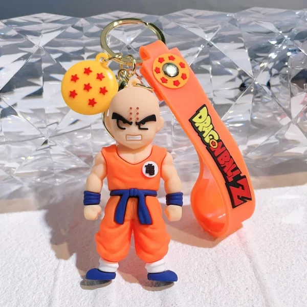 Dragon Ball Keychains - Z Super Saiyan Series, High-Quality PVC