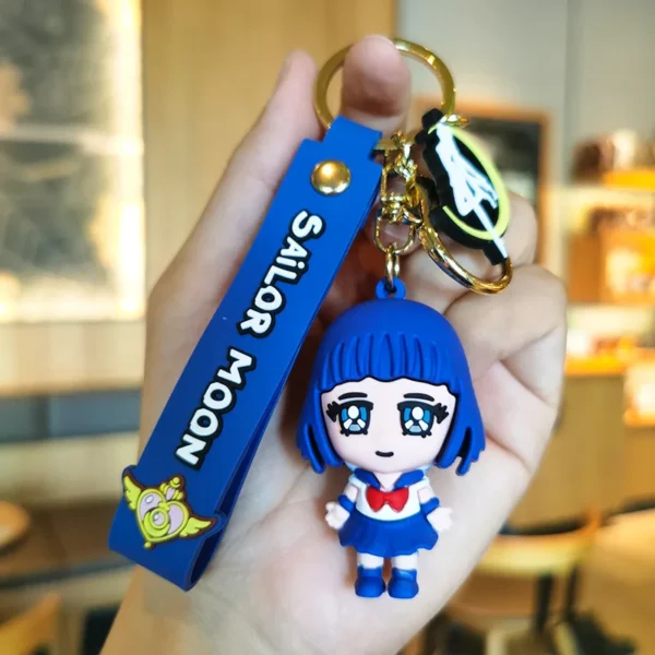 Sailor Moon Figure Keychains, Creative Gifts, 6 Color Options