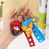 Anime Saint Seiya Keychains - Zodiac Knights Design, PVC, 4Cm