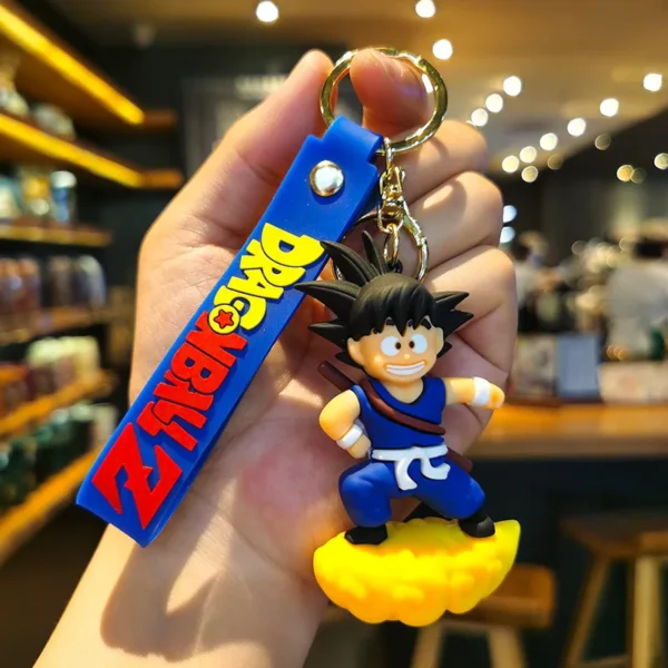 Dragon Ball Son Goku Keychains - Cute Anime, Schoolbag Pendant