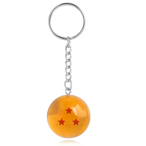 Dragon Ball Keychains - 7 Star Charms, Anime Accessories