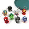 Marvel Heroes Keychains - Iron Man, Captain America, Spiderman Designs