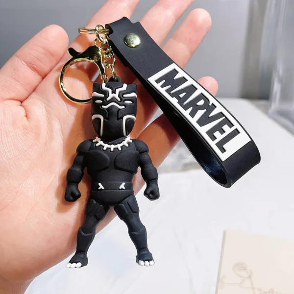 Marvel Avengers Spiderman Keychains - Cartoon Design, Perfect Gifts for Boys, Car & Bike Keys