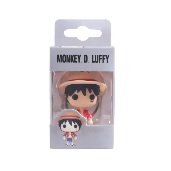 One Piece Keychains - Zoro & Chopper Cartoon Action Figure Toys