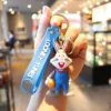 Anime Character Keychains - Bugs Bunny, Daffy Duck, Cat Designs