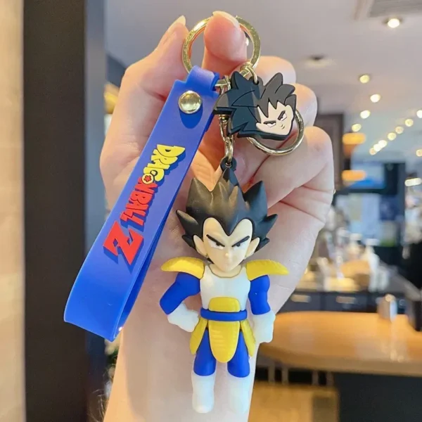 Dragon Ball Keychains - Z Super Saiyan Series, High-Quality PVC