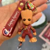 Marvel Guardians Keychains - Groot, Rocket, Raccoon for Fans