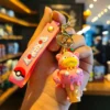 Pokemon Keychains - Pikachu Anime Figures, Kawaii Car Key Rings