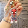 Spider-Man Keychains - Cute Cartoon, Trendy Car Accessory